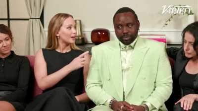 Jennifer Lawrence & Brian Tyree Henry talking about housewives is my new favorite thing: