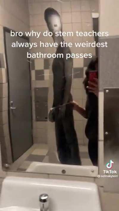 Bathroom pass