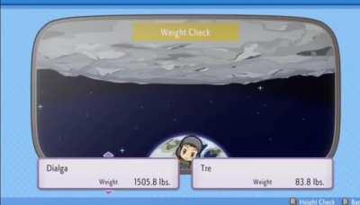 Dialga weight check from @pory_leaks