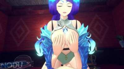 Brighid Cowgirl POV (nodu) [Xenoblade Chronicles]