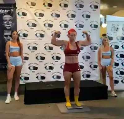 Jamie Edenden vs. Bonnie Gillespie - Weigh-in Face-Off - (Coastal Combat 9)