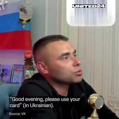 Russian blogger Kirill Fedorov published an interview with a Russian military officer revealing that Ukrainians in the occupied territories are being kidnapped for speaking Ukrainian.