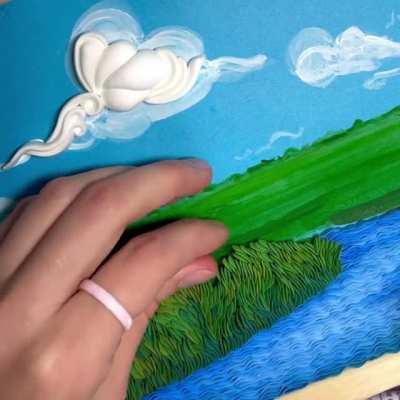 3D Art Made using Clay