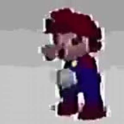 low quality mario dancing to weezer’s buddy holly