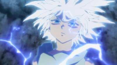 I animated Killua in Godspeed before fighting Youpi.