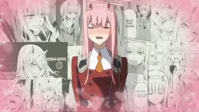 A lil wallpaper i made of Zero Two