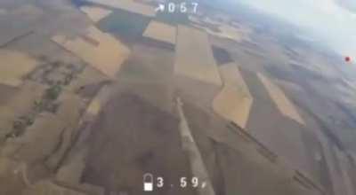 AFU drone tries to down Russian uav with stick