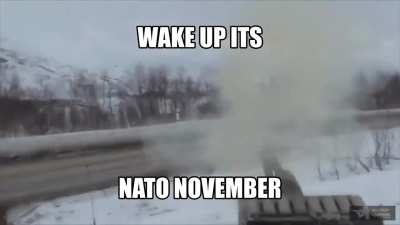 WAKE UP. IT'S NATO NOVEMBER. 