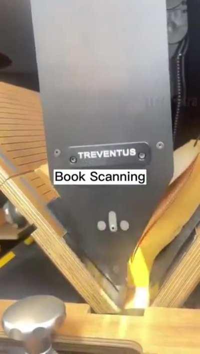 TIL How books are scanned