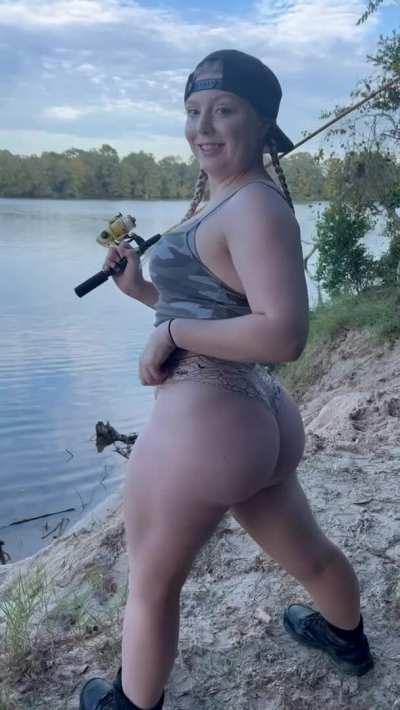 Did someone order a PAWG fishing buddy?