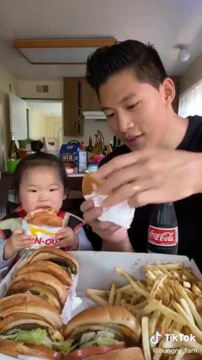 family mukbang