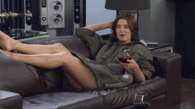 Cobie Smulders waiting for you to join her