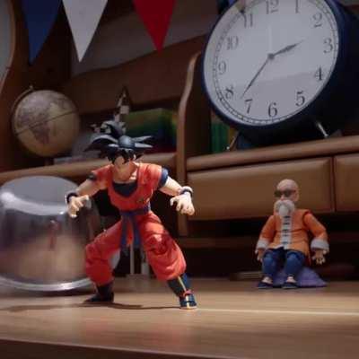 Reproduce Drunken Boxing and Shaolin Kung Fu with Dragon Ball figures 💨 (Summary)