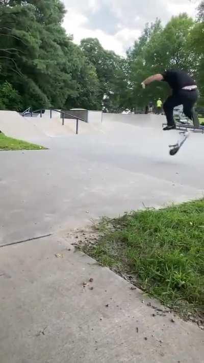 One of my dream tricks checked off, late laser flip!