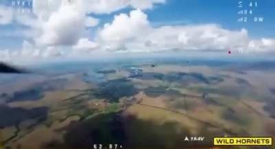 Ukrainian NGO “Wild Hornets” shows videos of Ukrainian interceptions of various Russian reconnaissance UAVs (Orlan/ZALA/SuperCam) by FPV drones 