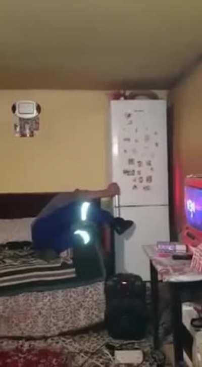 WCGW throwing a firecracker in a refrigerator?