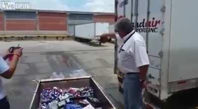 WCGW when I throw this alcohol bottle into the dumpster