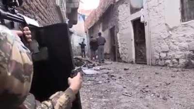 Close quarters combat in Turkey