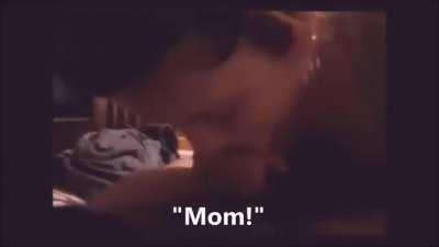 Mom pleasuers son