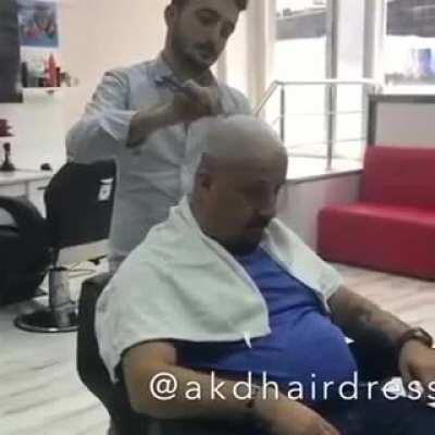 Regular Day at the barber