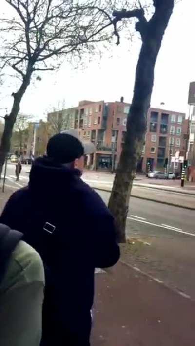 Gay couple harassed in Amsterdam, Holland