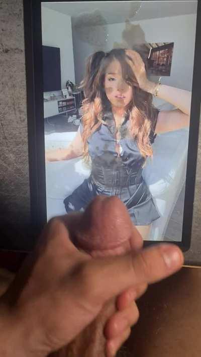 Pokimane Cum Tribute