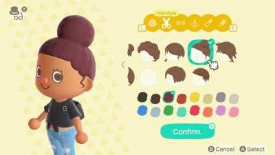 The hair bun on the new style moves lower when you put a hat on!