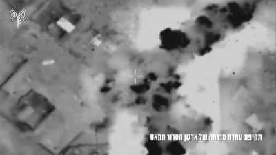 IDF strikes in Gaza, 22/11/2023.