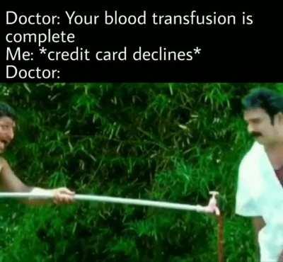 Just for the meme, Doctors are always supportive though