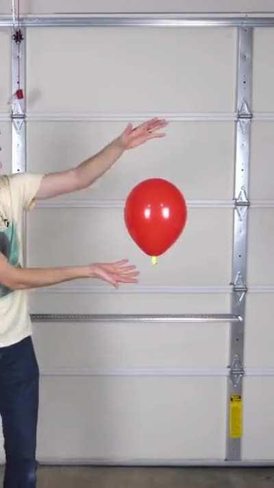 Balancing and controlling balloon like a science wizard