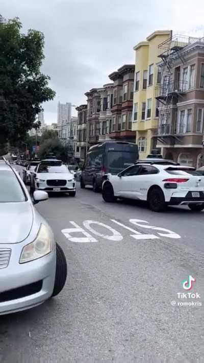 Waymo stand off