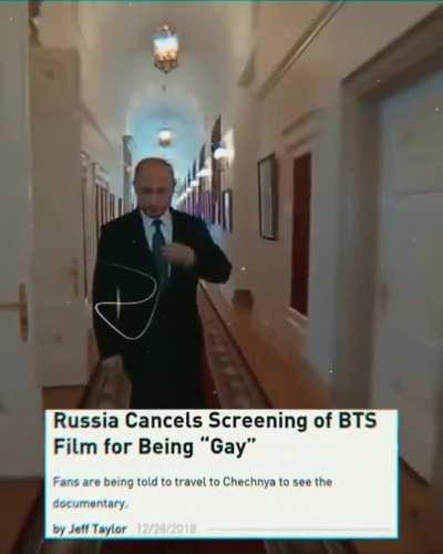 Based russia trolled both muslims and bts at once by asking them to watch BTS &quot;gay&quot; movie in Chechnya which is a muslim dominated region.