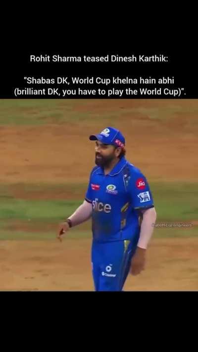 DK performing in IPL in the world cup year