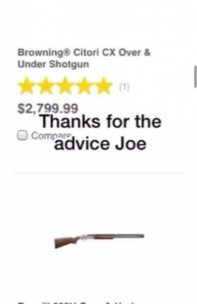 Joe Biden shotgun