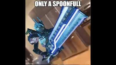 only a spoonfull