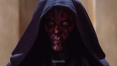 Darth Maul's entrance but no one's there