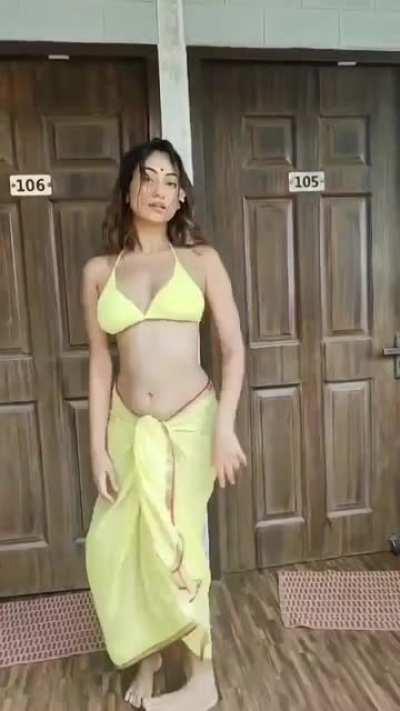 Defining the fine line between saree and bikini