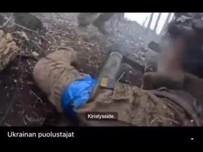 Finnish squad leader gets wounded in Ukraine