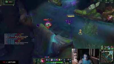 Tyler1 getting violated by high elo Scuttle otp with god tier mechanics