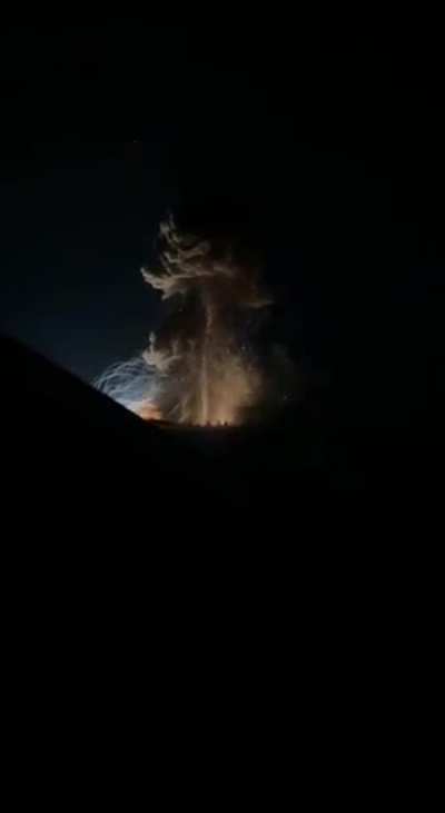 Massive explosion in Tihoretsk, Russia.