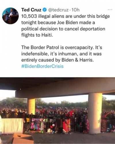 #BidenBorderCrisis 🤡