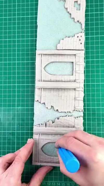 How to Make Gothic Cathedral Ruins with Printed Tools