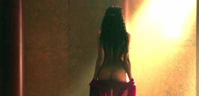 Irina Shayk - Bare PG-13 backplot in 