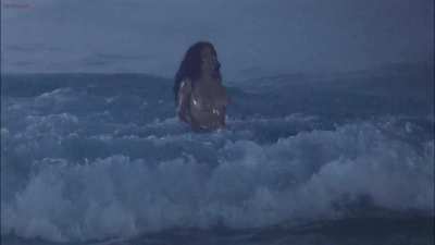 Salma Hayek going for a swim no suit no problem