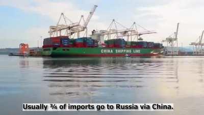 Russia receives Western goods via intermediary companies