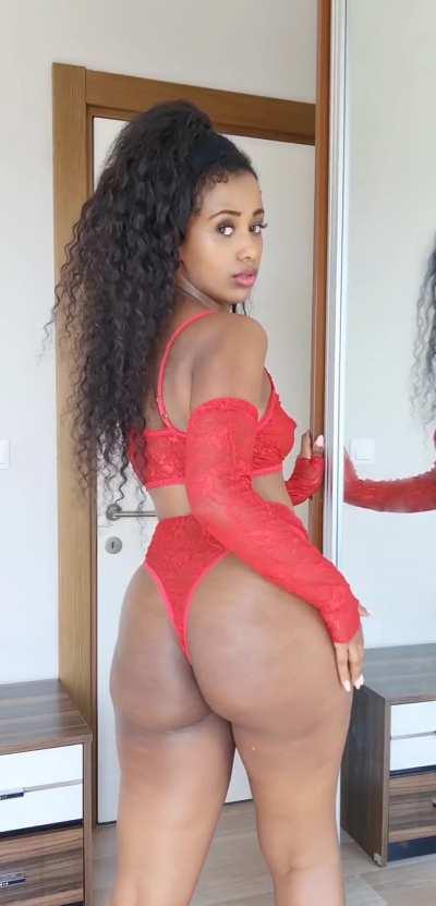 Beautiful Ethiopian Booty