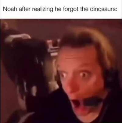 Not the T-Rex 😭