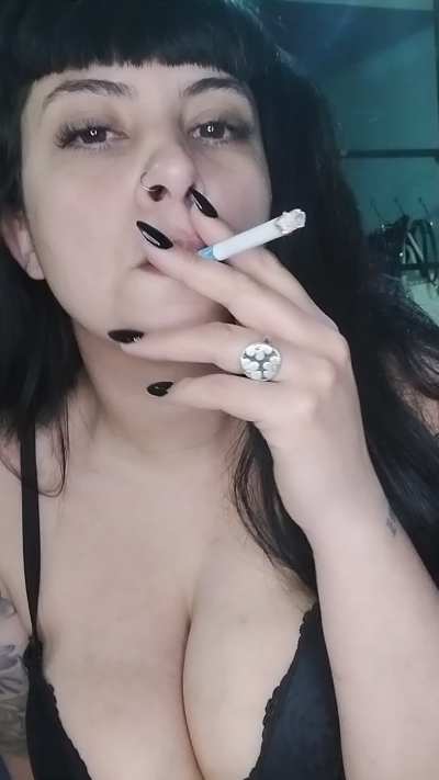 I want to smoke while I cum