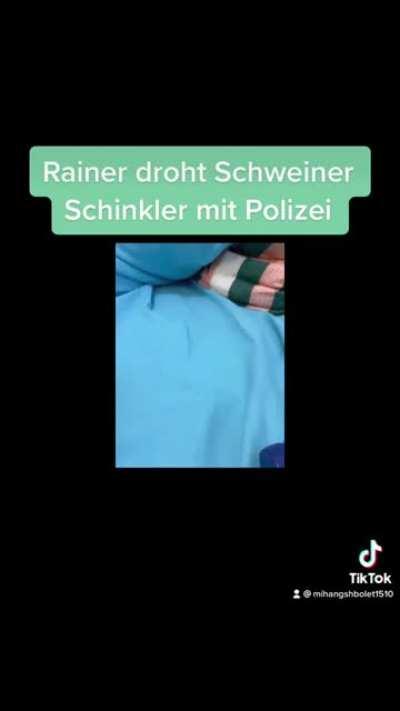 Drachenlord droht Schweiner Schinkler mit Polizei lel