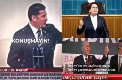 Nedir bu haliniz ülke dönekler le doldu amk 4 yandan kuşatıldık sözünün eri adam kalmadı kalanı deviriyorlar . Alparslan Türkeş mezarda takla atıyor şuan kombolu 🫡